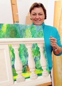 Cordula Türk - Atelier für Illusionsmalerei und Wandgestaltung
